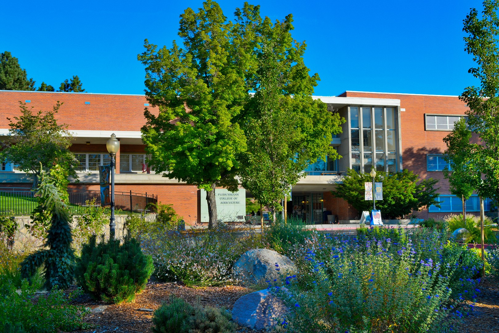 Sarah H. Fleischmann Building sign